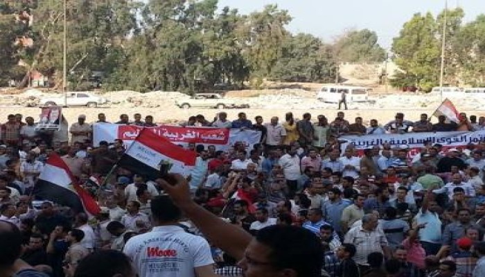 200 ألف مصري يحتشدون في مدينة طنطا تأييدا للرئيس والشرعية