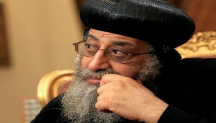 تواضروس يعلن عن وجهه القبيح ويدعو المسيحيين إلى النزول غدا دفاعا عن الانقلاب العسكري