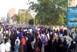 جماهير الإسماعيلية تواصل رفضها للانقلاب العسكري