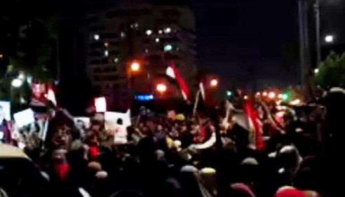 عشرات الآلاف بالاسماعيلية في مليونة الصمود (متلفز)