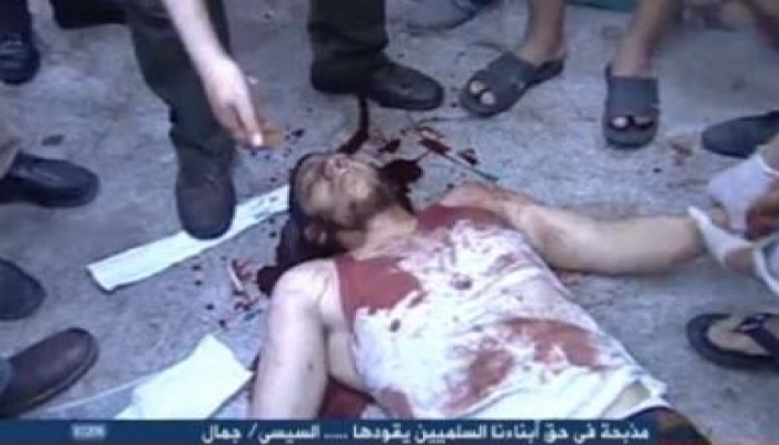 المركز الاعلامي لاعتصام رابعة العدوية يكذب التليفزيون المصري