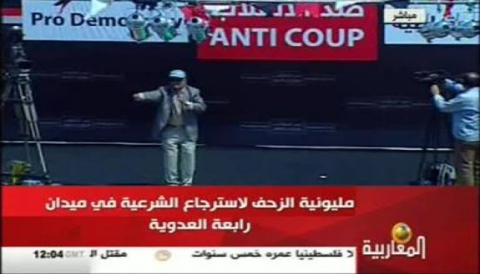 لواء متقاعد من منصة رابعة: السيسي كون ميلشيات من ضباط أمن الدولة والأمن العام