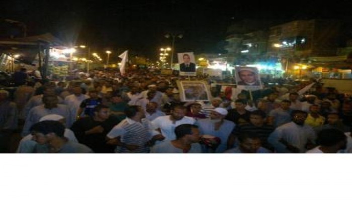 قنا تنتفض بدون تيارات سياسية دعما للشرعية