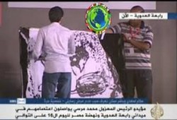 الفنان هيثم غراب يرسم الرئيس مرسي ( متلفز )