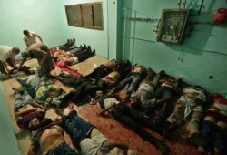 بالفيديو وتتوالي المفاجآت احد المصابين يوثق بهاتفه المحمول " مجزرة الحرس الجمهوري "