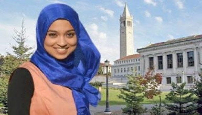 تعيين أول طالبة مسلمة  لمقعد الطلبة في جامعة كاليفورنيا