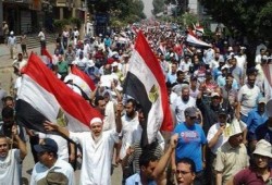 مسيرة بعشرات الآلاف في مدينة نصر في مليونية كسر الانقلاب