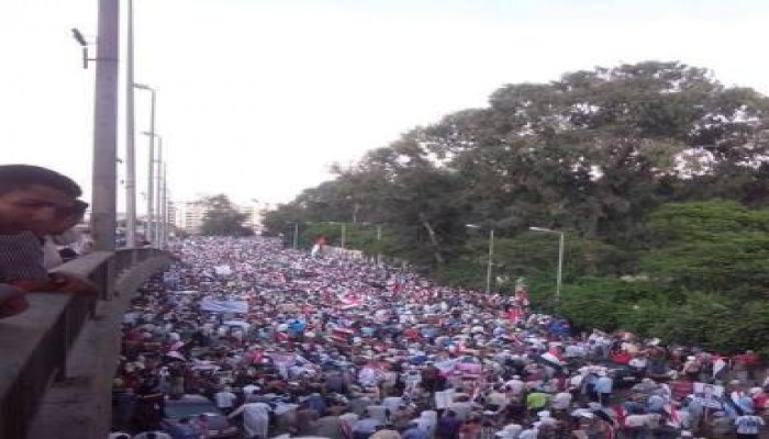 الباحث السياسي/ أحمد فهمي : لم أشاهد مسيرة بهذا الطول من قبل !!