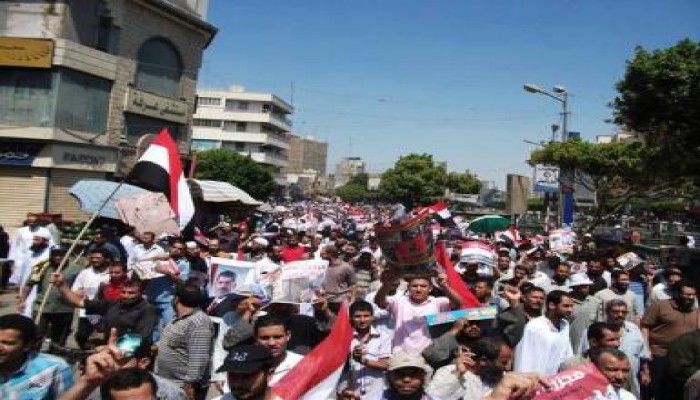 مسيرات مليونية "كسر الانقلاب" بالفيوم (صور)