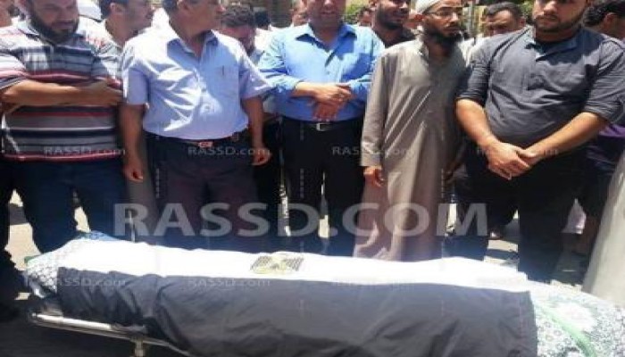 الان  تشييع جنازة الشهيد هالة ابو شعيشع من أمام استاد المنصورة