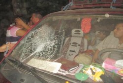 بالفيديو بلطجية الفلول ينصبون مجزرة لمؤيدي الرئيس بالسنطة غربية ويصيبون 5 بإصابات خطيرة