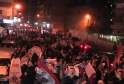 الفيوم تنتفض تنديدا  بمجزرة حرائر المنصورة وتطالب بعودة الرئيس مرسي