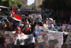 بالفيديو الفيوم تنتفض دعماً للشرعية ورفضاً للانقلاب