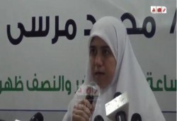 بالفيديو شيماء محمد مرسي ابنة الرئيس مرسي تتلو بيان العائلة بشأن اختطاف الرئيس