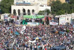 من روائع المرابطين في رابعة " هنا رابعة " " مبكية ,  ومضحكة "