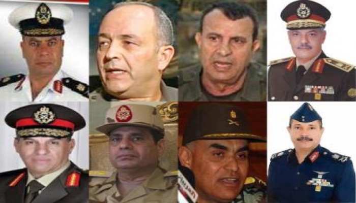 الإنقلابيون سبعة وثامنهم السيسي