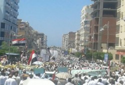 مطروح تخرج عن بكرة  أبيها فى جمعة إسقاط الانقلاب