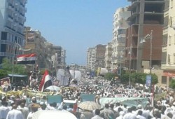 مطروح تخرج عن بكرة  أبيها فى جمعة إسقاط الانقلاب