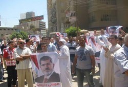 بالصور آلاف المصريين يتظاهرون في المحلة دعما للشرعية