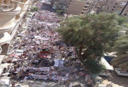 مئات الالاف ينتفضون في سوهاج ضمن فعاليات جمعة "إسقاط الانقلاب"