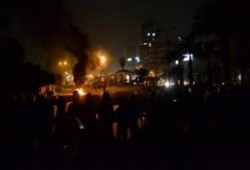 الشرطة تطلق الرصاص الحي على حشود تأييد الشرعية بالقائد إبراهيم