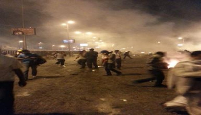 مجزرة جديدة من داخلية السيسي "السفاح" أمام منصة بمدينة نصر (صور)