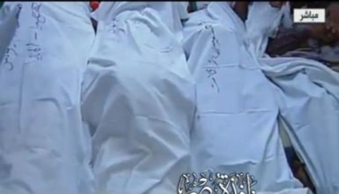 سلخانة السيسى من ميدان رابعة العدوية (فيديو)