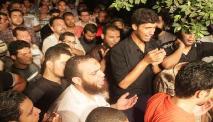 جنازة الشهيد "عمر جاد" شهيد المحلة الكبري في مجزرة المنصة " متلفز "