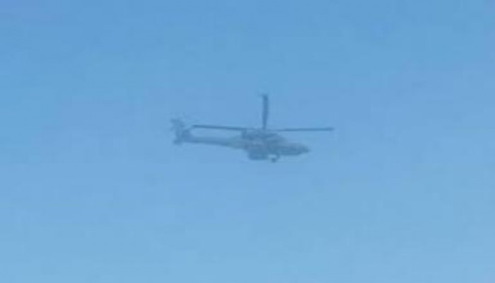 طائرات الانقلابي تُحلِّق في سماء رابعة العدوية