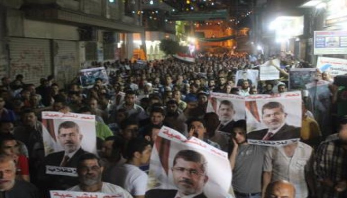 بالفيديو .. وقفة حاشدة في طنطا للتنديد بمجزرة المنصة