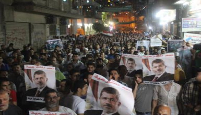 بالفيديو .. وقفة حاشدة في طنطا للتنديد بمجزرة المنصة