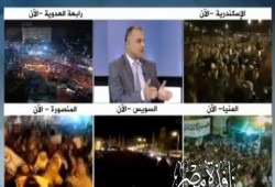 مذيع الجزيرة يحرج اليساري عمرو هاشم (فيديو)