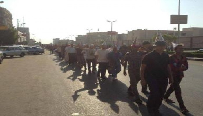 مسيرة "بالطراطير" من رابعة إلى الاتحادية