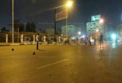 صورة وتعليق .. معتصمي رابعة يلعبون الكرة بشارع النصر