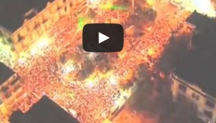 رائعة شباب ميدان بالاس بالمنيا "أنا اللي هتفت سلمية" (فيديو)