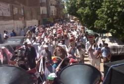 5 مسيرات حاشدة تنطلق من مساجد سوهاج فى جمعة " مصر ضد الانقلاب "