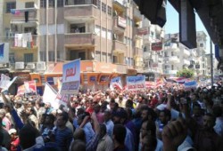 35 مسيرة مؤيدة للشرعية ورافضة للانقلاب بالمنيا