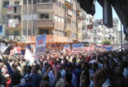35 مسيرة مؤيدة للشرعية ورافضة للانقلاب بالمنيا