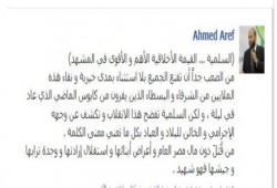 أحمد عارف يكتب : السلمية تفضح الانقلاب