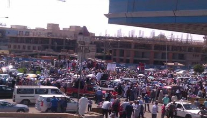 مسيرات حاشدة بـ 6 أكتوبر رفضا للسيسي الخائن