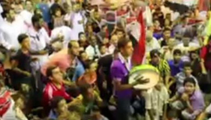 بالفيديو أهالي سيناء يهتفون  "ياللا يا سيسي روح نام .. أخرك تحكم المدام"