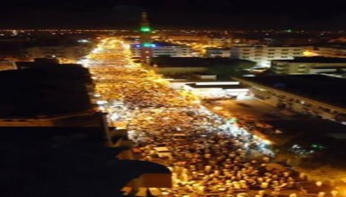 بالفيديو قنا تنتفض ضد الإنقلاب مئات الالاف يهتفون ضد السيسي وتأييداً للشرعية