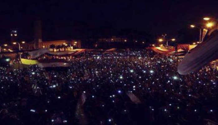 بالفيديو .. موبايلات النهضة تشعل ميدان الصمود