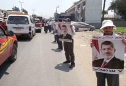 كثرة المتظاهرين تؤدي لقطع طريق مصر إسكندرية الزراعى عند  بنها