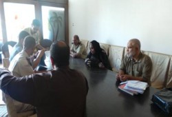 بالفيديو معلمو الفيوم يحبطون محاولة إقتحام مؤتمر التنديد بمجازر الإنقلاب ضد أبناء المهنة