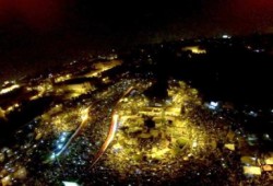 صور ميدان النهضة من الطائرة