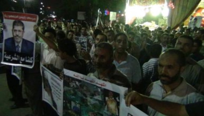 بالفيديو.. انتفاضة بالغربية أمام نادي الشرطة دعما للشرعية ورفضا لممارسات الداخلية