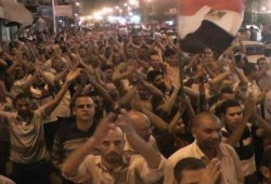 الآلاف من أبناء دمنهور ينتفضون لنصرة الشرعية ورفض الانقلاب الدموي (فيديو)