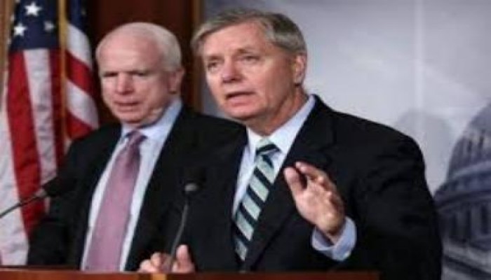 ليندسي جراهام : وصفنا ما حدث بمصر بالانقلاب لأن نقل السلطة لم يتم عبر الانتخابات