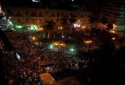 مليونية الصمود .. ميدان بالاس "لا مكان لقدم" (صور)